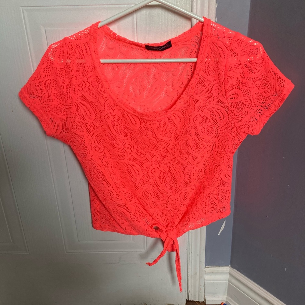 Pink top
